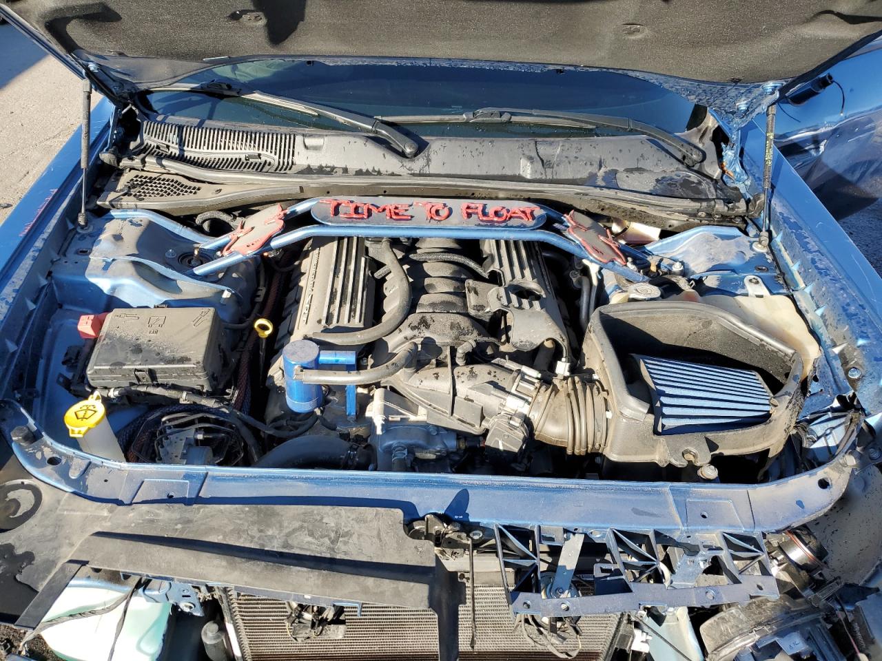 2020 Dodge Challenger VIN 2C3CDZFJXLH209546 Copart auction photo, front end / side damage thumbnail 11