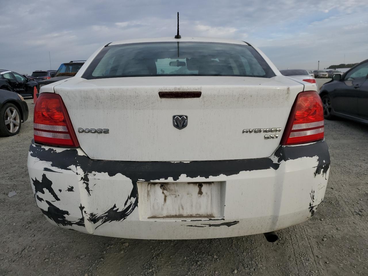 2010 Dodge Avenger VIN 1B3CC4FB8AN152182 Copart auction photo, rear end damage thumbnail 6