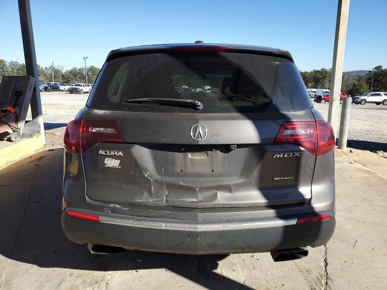 2012 Acura MDX VIN 2HNYD2H30CH526415 Copart auction photo, rear end damage thumbnail 6