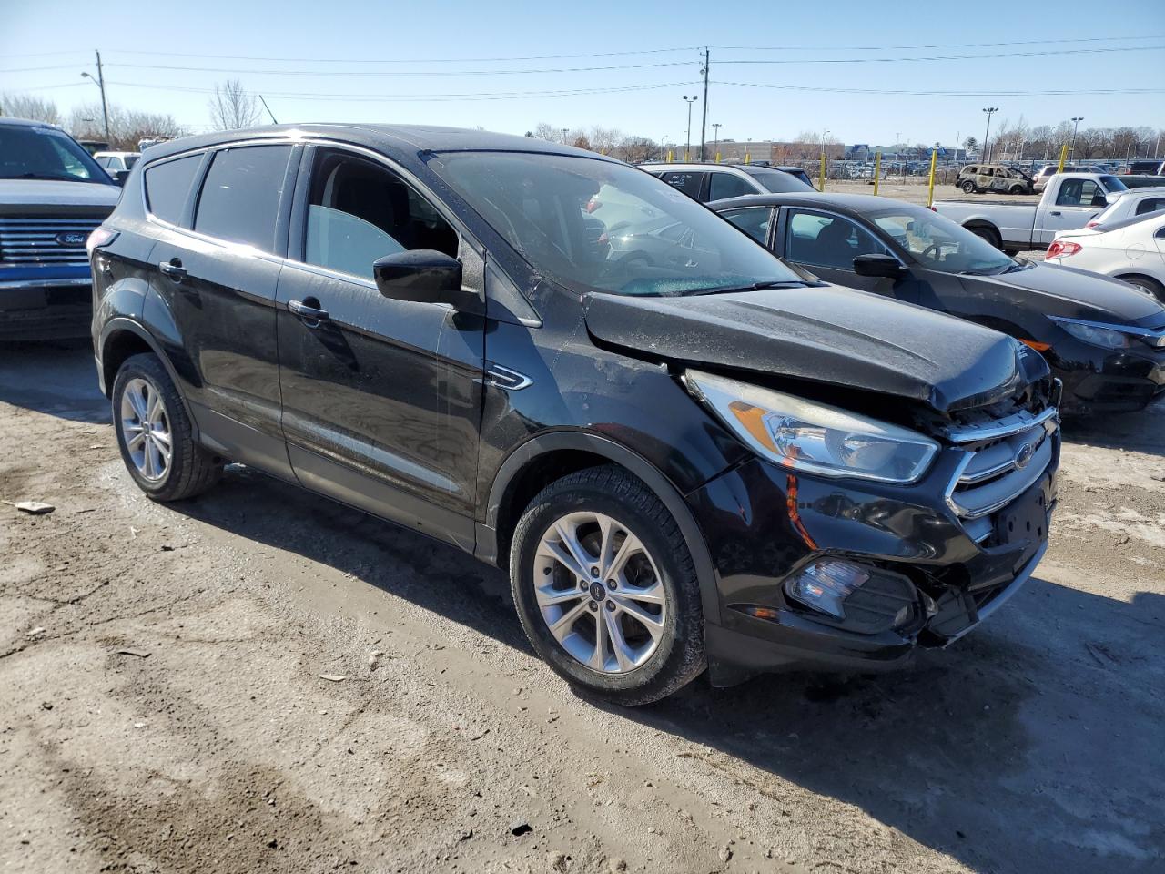 2017 Ford Escape VIN 1FMCU9G95HUB08592 Copart auction photo, front end / mechanical damage thumbnail 4