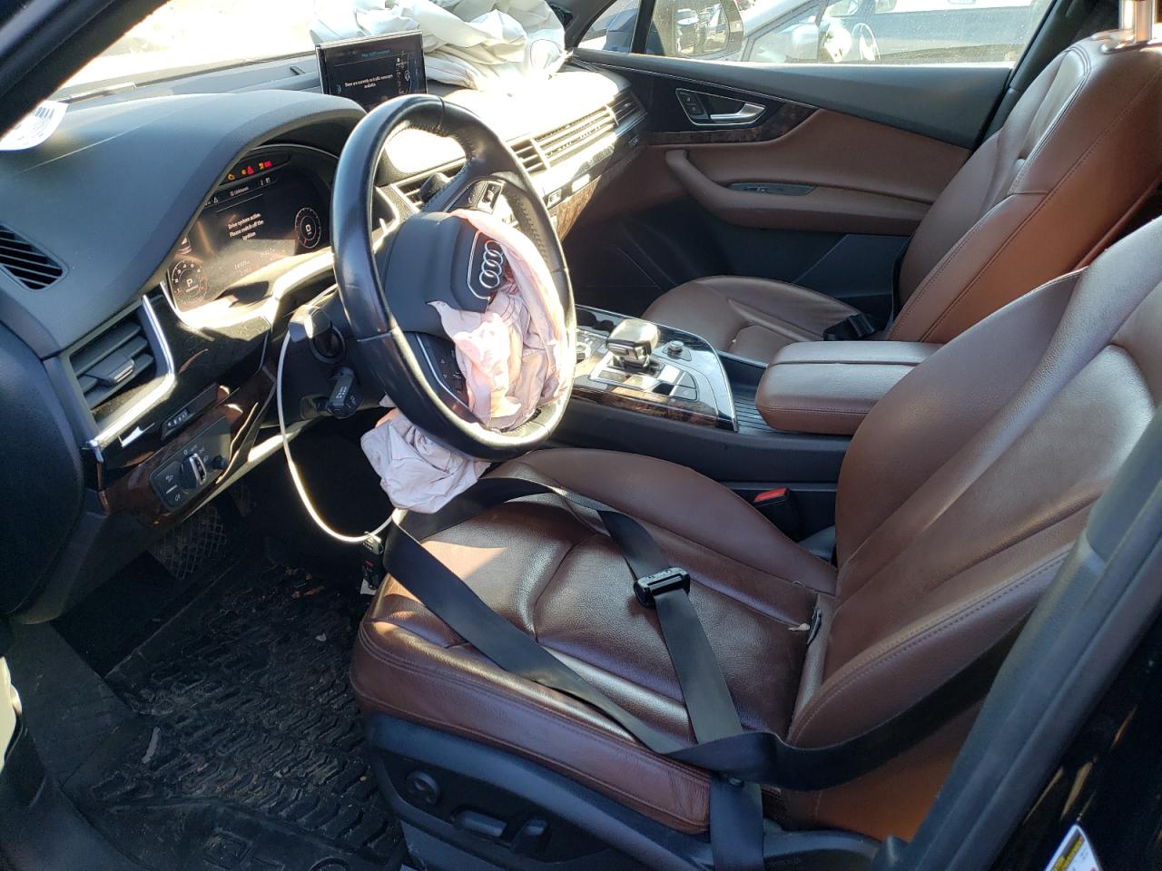 2018 Audi Q7 VIN WA1LAAF75JD001525 Copart auction photo, all over damage thumbnail 7