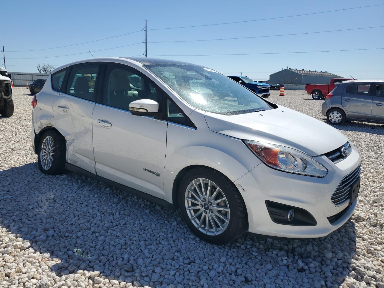 2013 Ford C-MAX VIN 1FADP5BU7DL506834 Copart auction photo, side / minor dent/scratches damage thumbnail 4