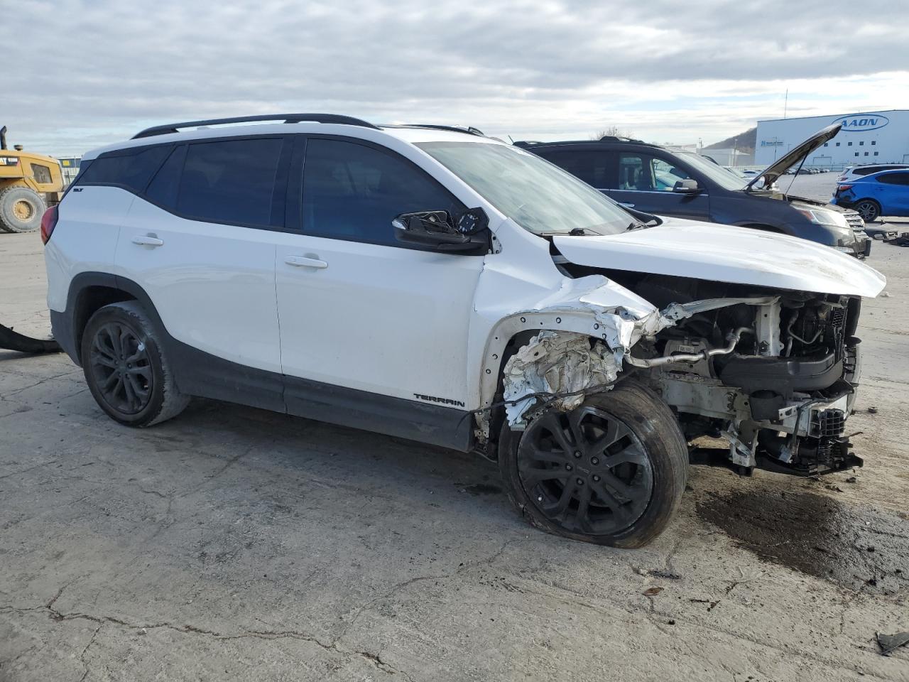 2021 GMC Terrain VIN 3GKALPEV9ML332699 Copart auction photo, mechanical / front end damage thumbnail 4