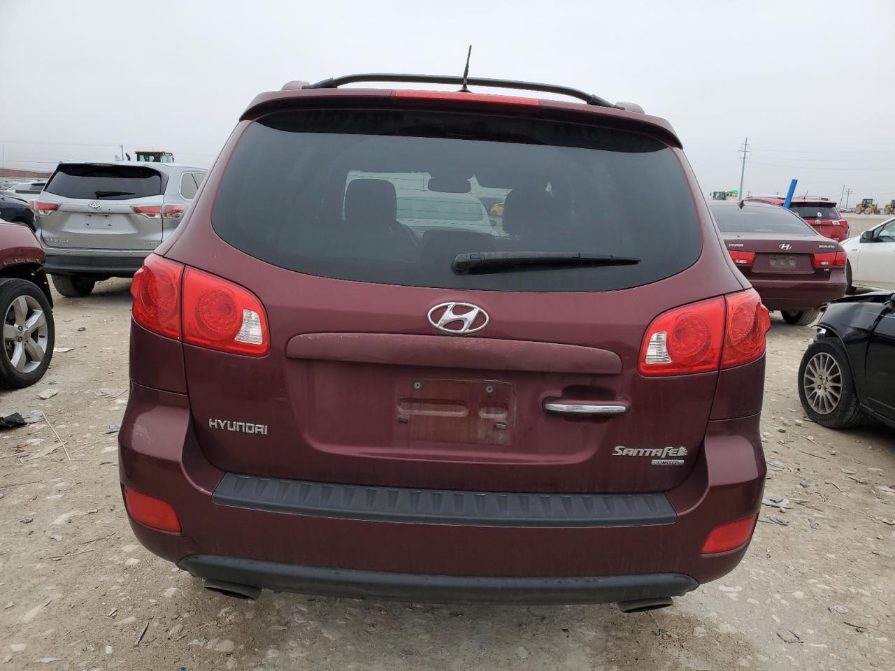 2009 Hyundai Santa Fe VIN 5NMSH13E69H266358 Copart auction photo, front end damage thumbnail 6