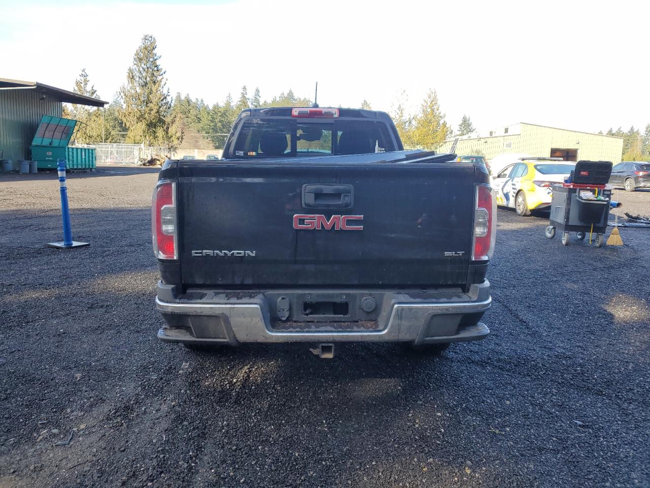 2015 GMC Canyon VIN 1GTG6CE37F1270301 Copart auction photo, minor dent/scratches damage thumbnail 6