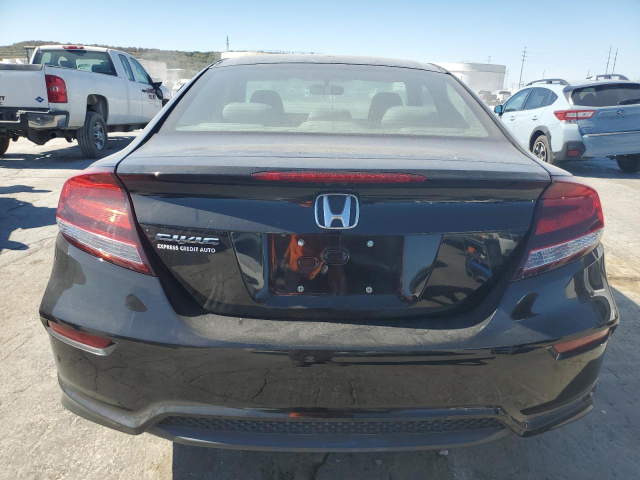 2015 Honda Civic VIN 2HGFG3B87FH507171 Copart auction photo, front end / mechanical damage thumbnail 6
