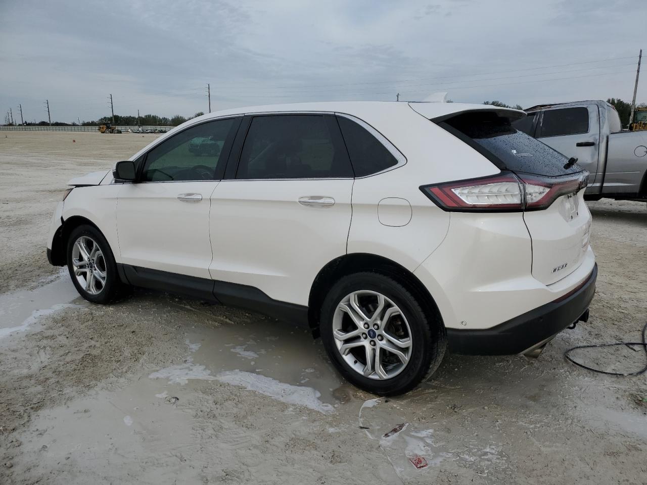 2016 Ford Edge VIN 2FMPK3K92GBC49801 Copart auction photo, front end damage thumbnail 2