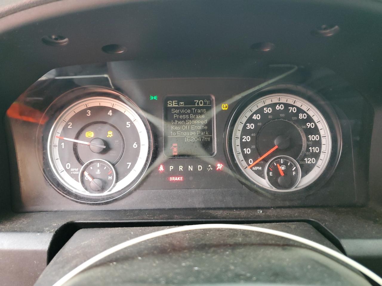 2015 RAM 1500 VIN 1C6RR6KT3FS523315 Copart auction photo, rollover damage thumbnail 9