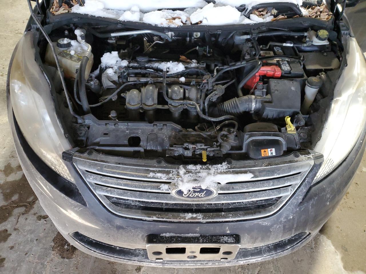 2013 Ford Fiesta VIN 3FADP4BJ7DM142641 Copart auction photo, rear end damage thumbnail 13