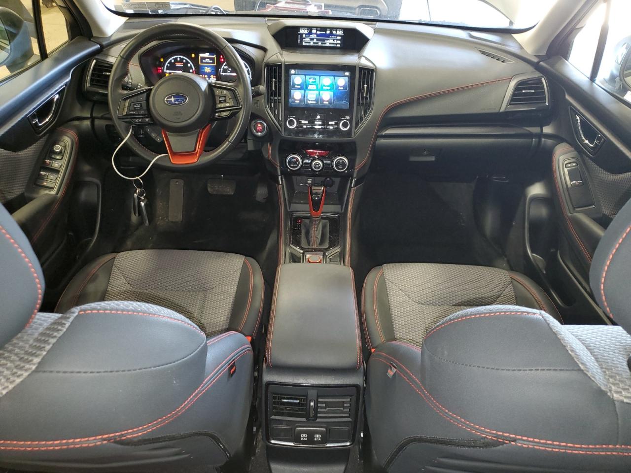 2024 Subaru Forester VIN JF2SKAGC9RH404830 Copart auction photo, front end / side damage thumbnail 8