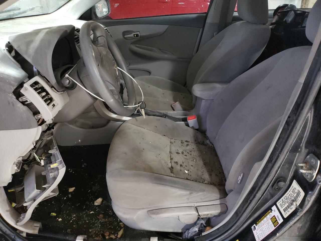 2010 Toyota Corolla VIN 1NXBU4EE6AZ177019 Copart auction photo, side / front end damage thumbnail 7