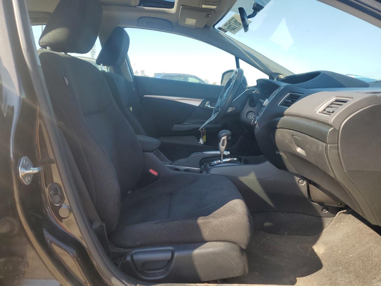 2013 Honda Civic VIN 2HGFB2F83DH534075 Copart auction photo, side / front end damage thumbnail 7