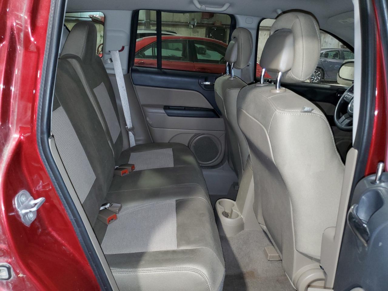 2012 Jeep Compass VIN 1C4NJDBB6CD554634 Copart auction photo, top/roof / rear end damage thumbnail 11