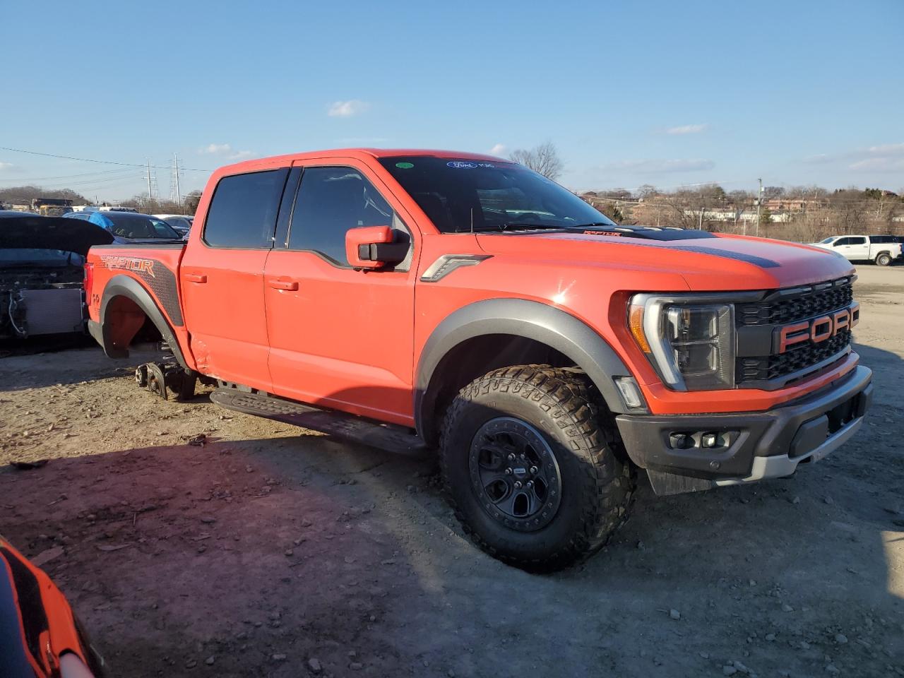 2023 Ford F-150 VIN 1FTFW1RG4PFA58232 Copart auction photo, undercarriage / mechanical damage thumbnail 4