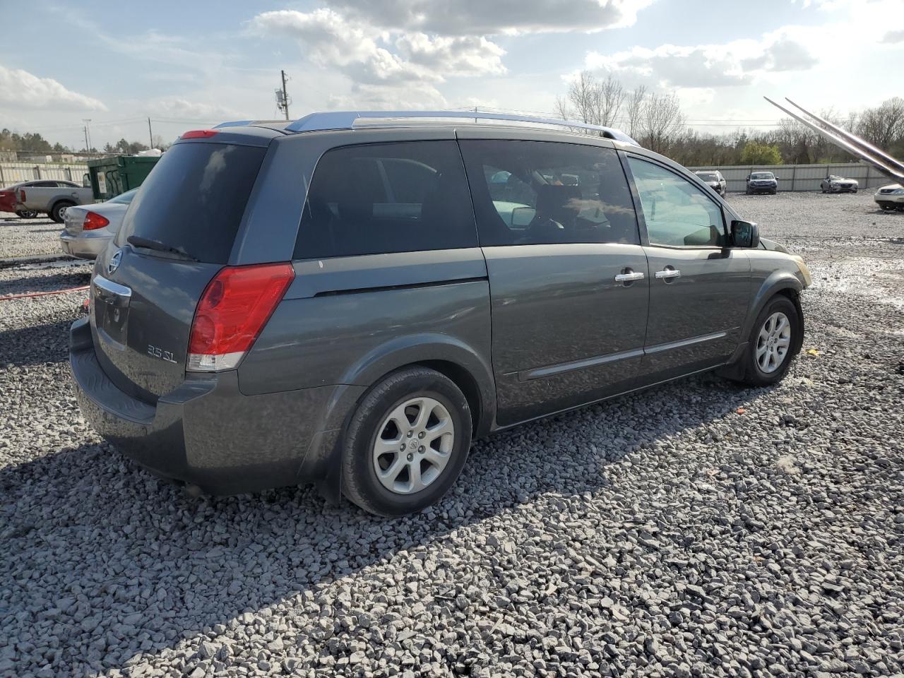 2007 Nissan Quest VIN 5N1BV28U07N140913 Copart auction photo, front end damage thumbnail 3