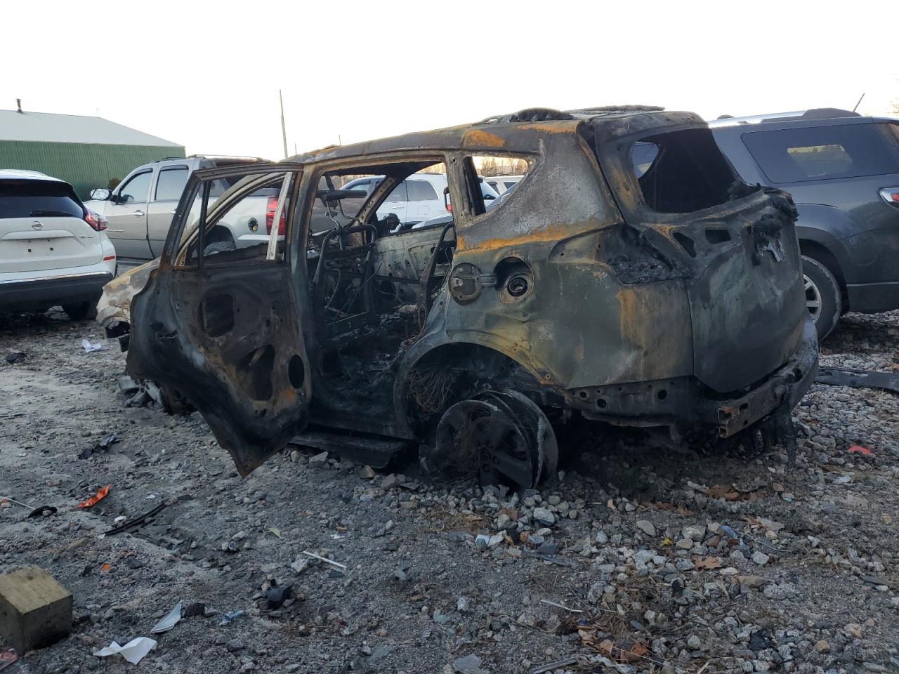 2015 Toyota RAV 4 VIN 2T3RFREVXFW259288 Copart auction photo, burn / burn - interior damage thumbnail 2