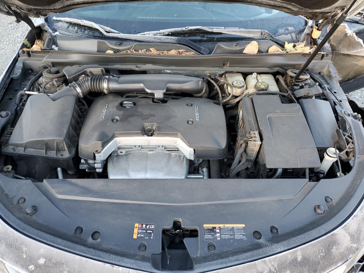 2016 Chevrolet Impala VIN 2G1105SA2G9189606 Copart auction photo, front end damage thumbnail 12