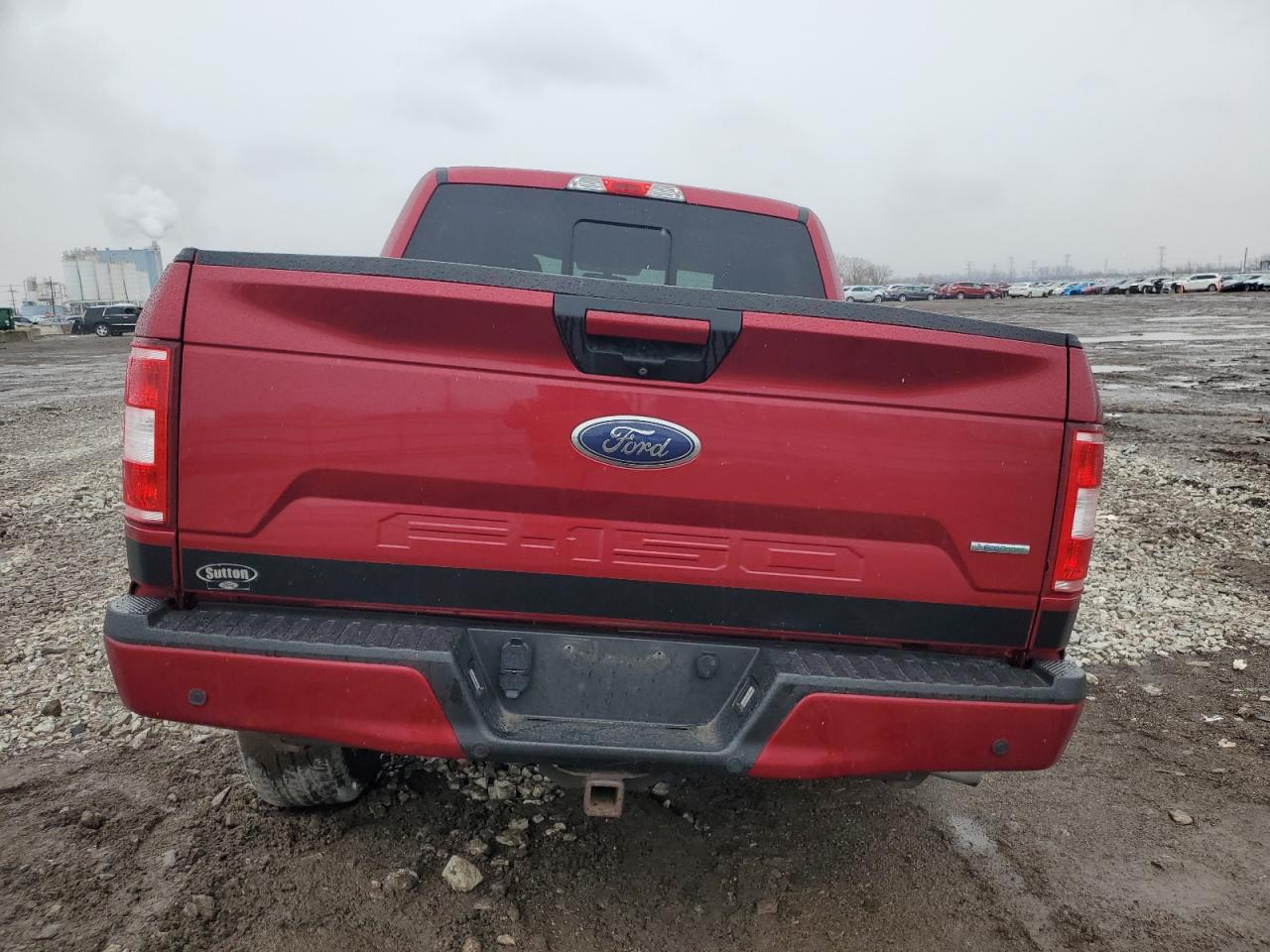 2018 Ford F-150 VIN 1FTEW1EG2JFB42378 Copart auction photo, undercarriage / side damage thumbnail 6