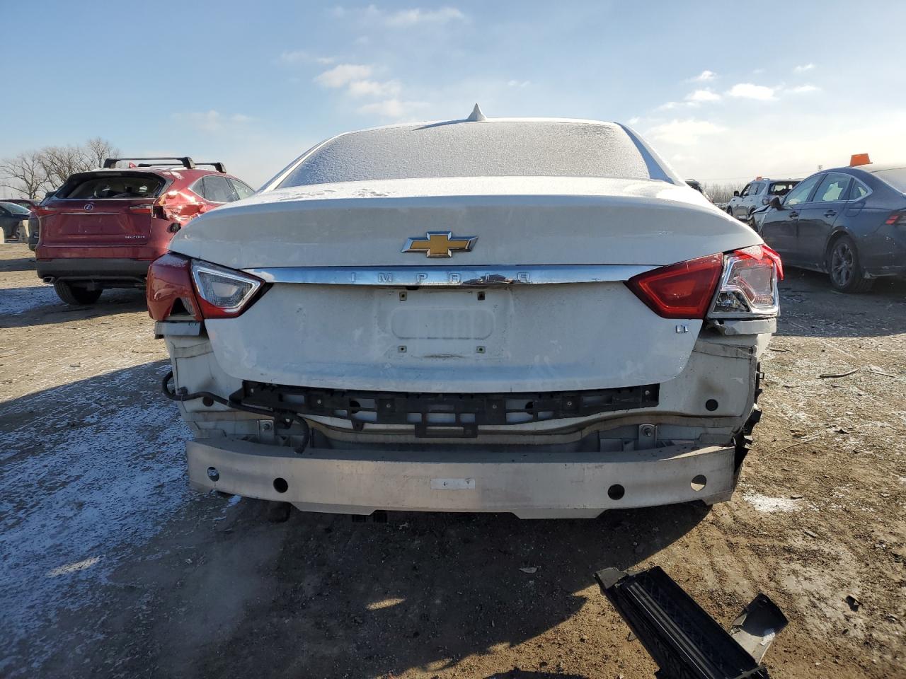 2017 Chevrolet Impala VIN 2G1105SA6H9182711 Copart auction photo, all over damage thumbnail 6