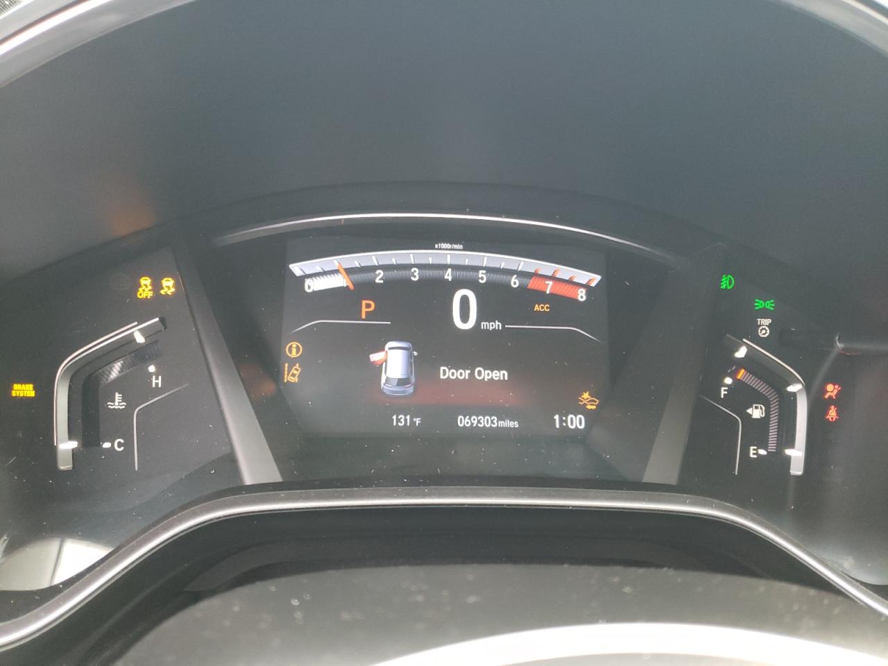 2019 Honda CR-V VIN 5J6RW2H81KA020518 Copart auction photo, front end damage thumbnail 9