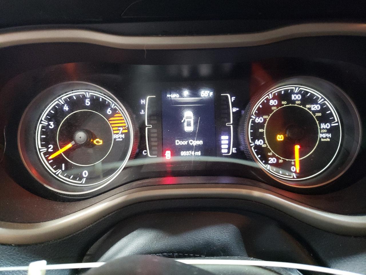 2018 Jeep Grand Cherokee VIN 1C4PJMCB9JD570363 Copart auction photo, front end / side damage thumbnail 9