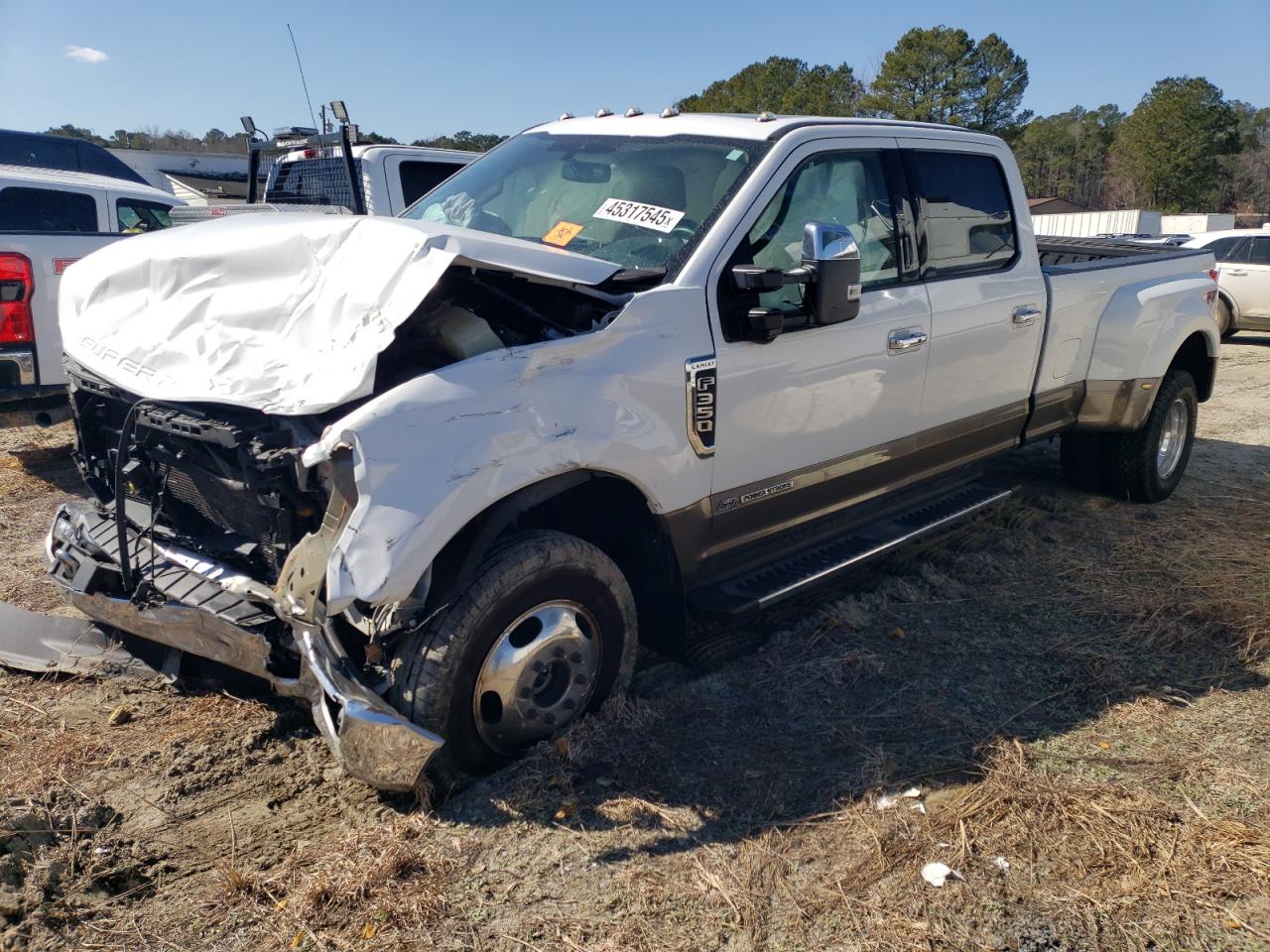 2020 Ford F350 VIN 1FT8W3DT0LED56835 - Copart auction photo