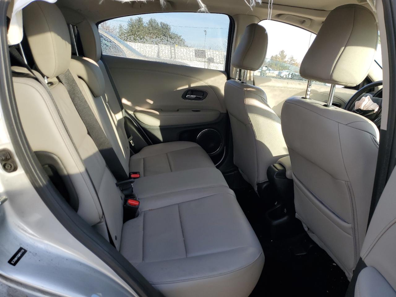 2016 Honda HR-V VIN 3CZRU6H7XGM764150 Copart auction photo, front end / side damage thumbnail 11