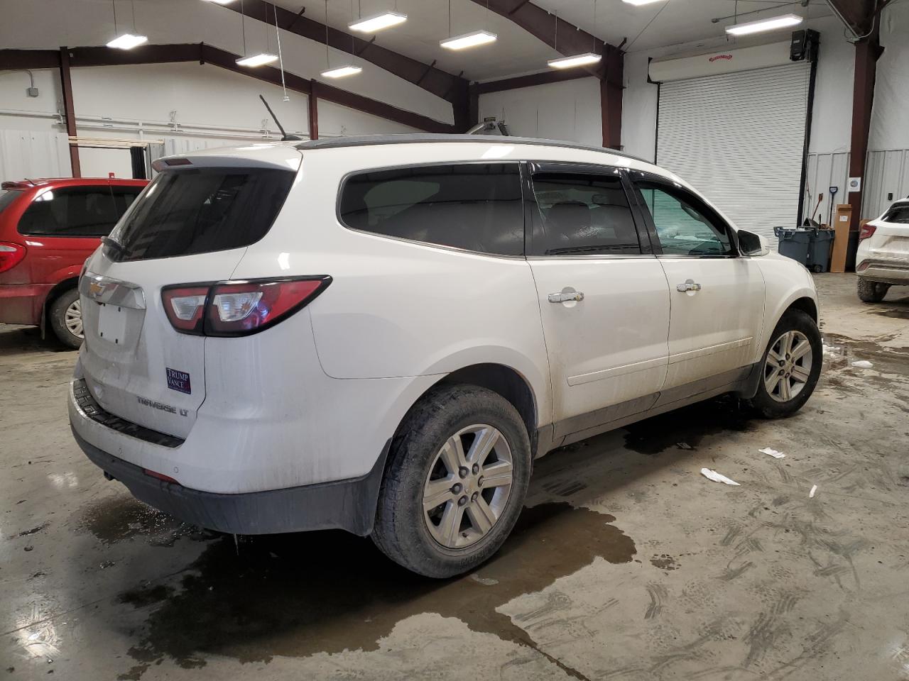 2013 Chevrolet Traverse VIN 1GNKVGKD1DJ197416 Copart auction photo, front end damage thumbnail 3
