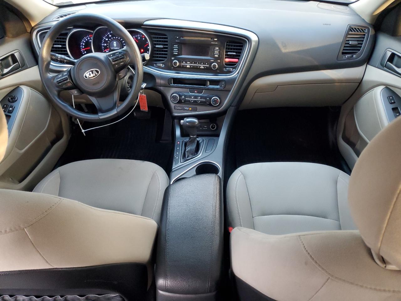 2015 KIA Optima VIN 5XXGM4A78FG451514 Copart auction photo, vandalism damage thumbnail 8