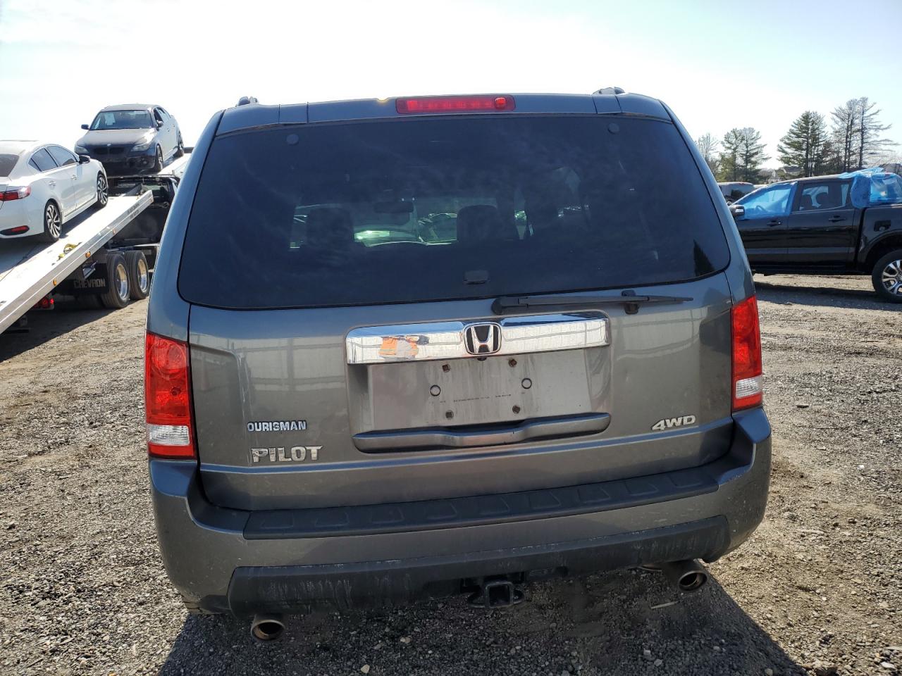 2011 Honda Pilot VIN 5FNYF4H56BB078599 Copart auction photo, front end / minor dent/scratches damage thumbnail 6