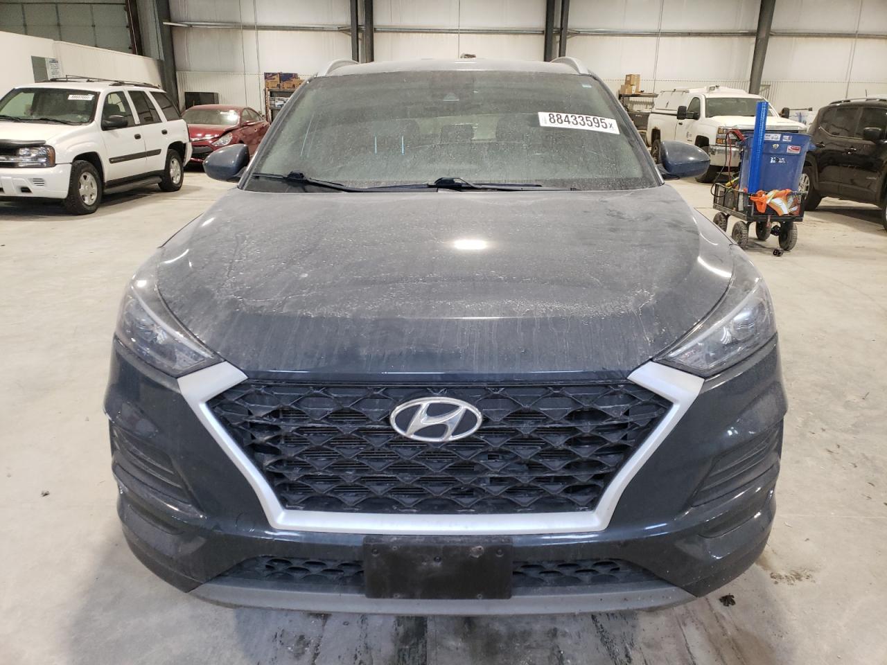 2019 Hyundai Tucson VIN KM8J3CAL0KU845430 Copart auction photo, rear end / side damage thumbnail 5