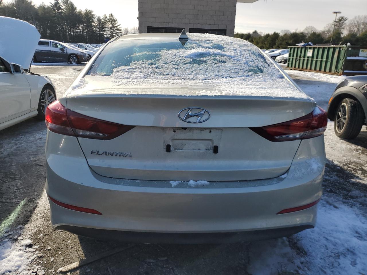 2017 Hyundai Elantra VIN KMHD84LF1HU229465 Copart auction photo, front end / minor dent/scratches damage thumbnail 6