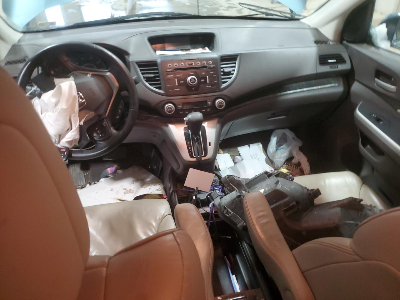 2013 Honda CR-V VIN 2HKRM3H79DH520379 Copart auction photo, front end / undercarriage damage thumbnail 8