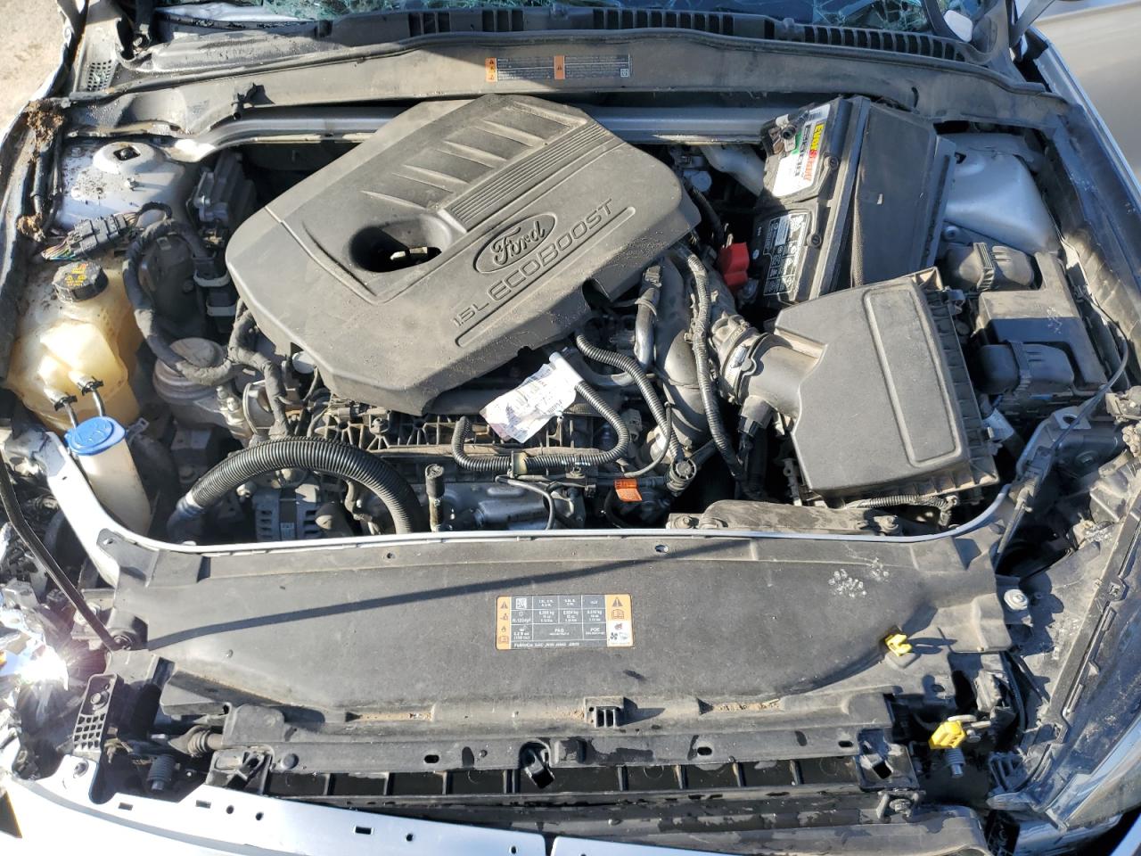 2018 Ford Fusion VIN 3FA6P0HD3JR200732 Copart auction photo, rollover damage thumbnail 11