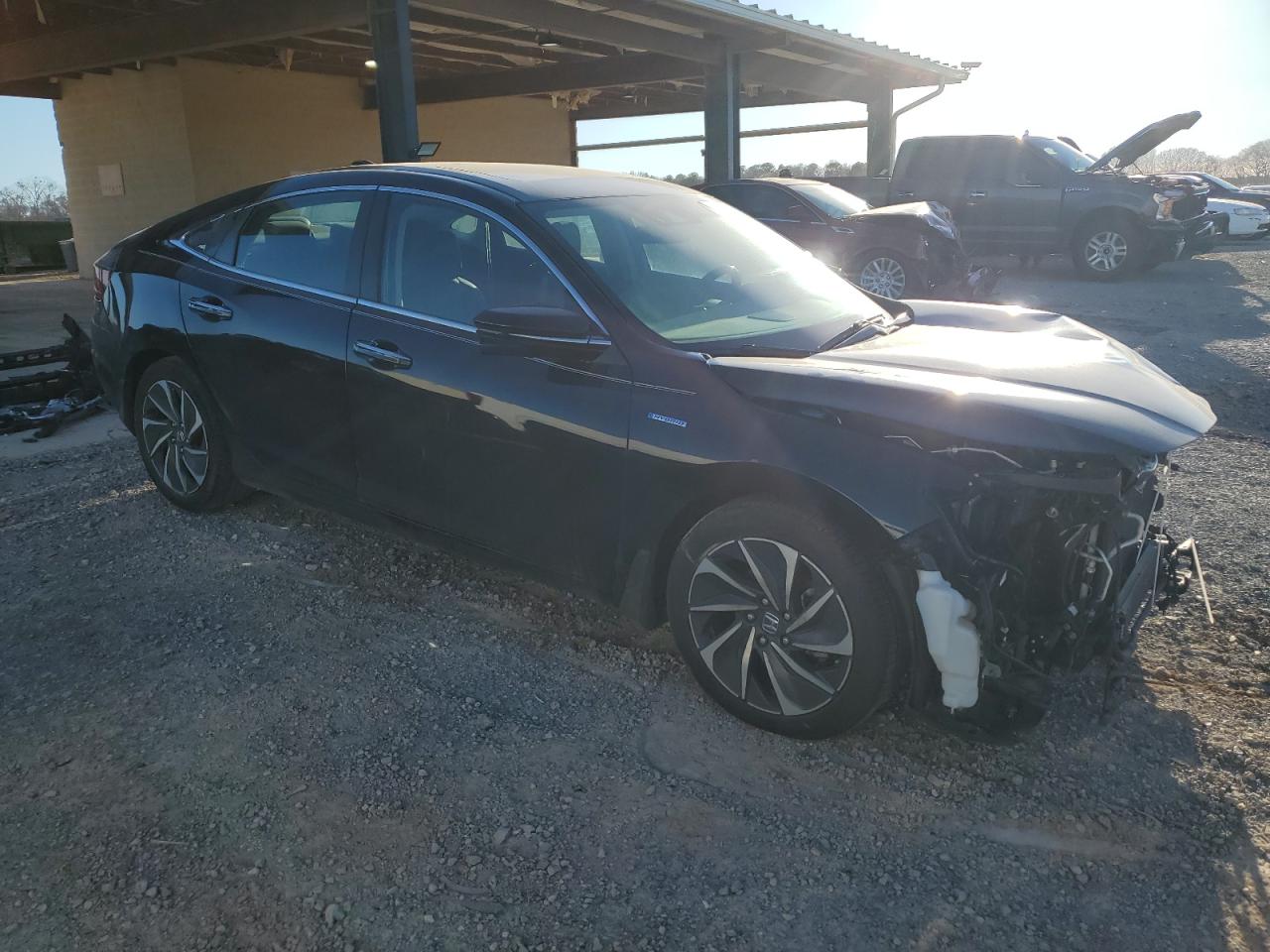 2019 Honda Insight VIN 19XZE4F90KE028249 Copart auction photo, front end damage thumbnail 4