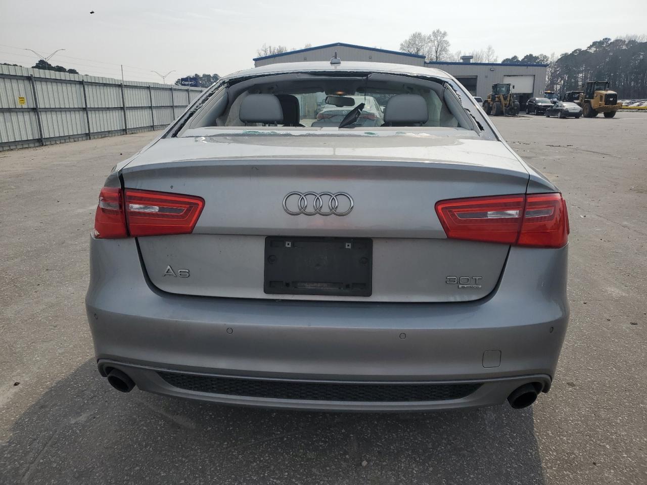 2015 Audi A6 VIN WAUFGAFC8FN022169 Copart auction photo, all over damage thumbnail 6