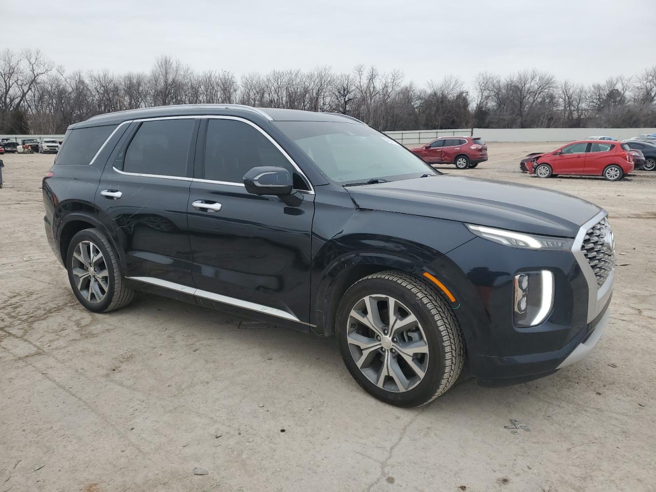 2021 Hyundai Palisade VIN KM8R5DHE5MU189321 Copart auction photo, all over damage thumbnail 4