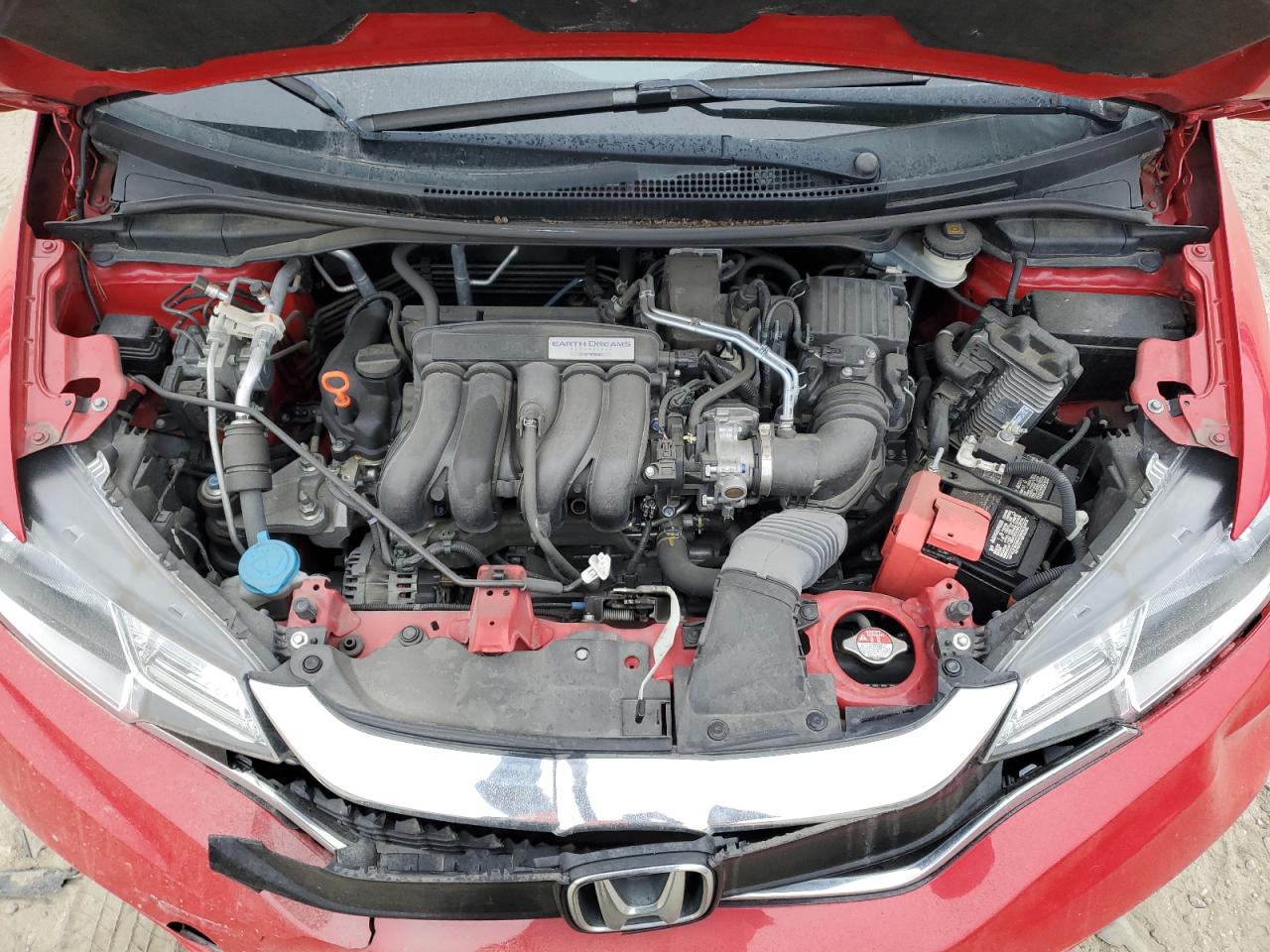 2019 Honda Fit VIN 3HGGK5H45KM732347 Copart auction photo, side / front end damage thumbnail 12