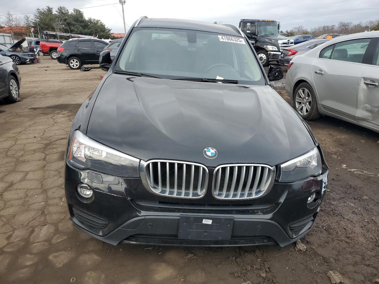 2017 BMW X3 VIN 5UXWX9C54H0T13287 Copart auction photo, front end damage thumbnail 5