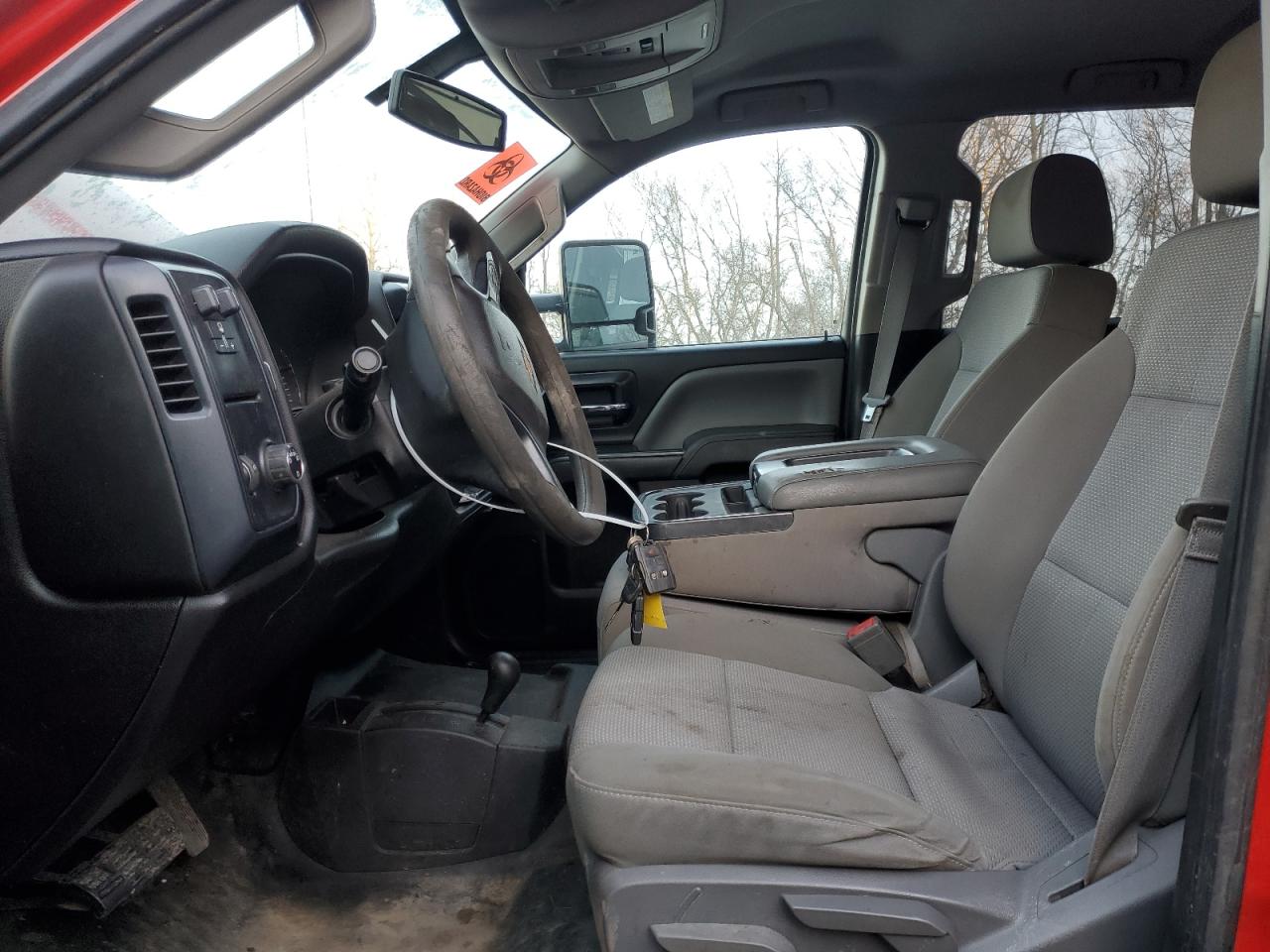 2015 Chevrolet Silverado VIN 1GB4KYC88FF112745 Copart auction photo, front end / undercarriage damage thumbnail 7