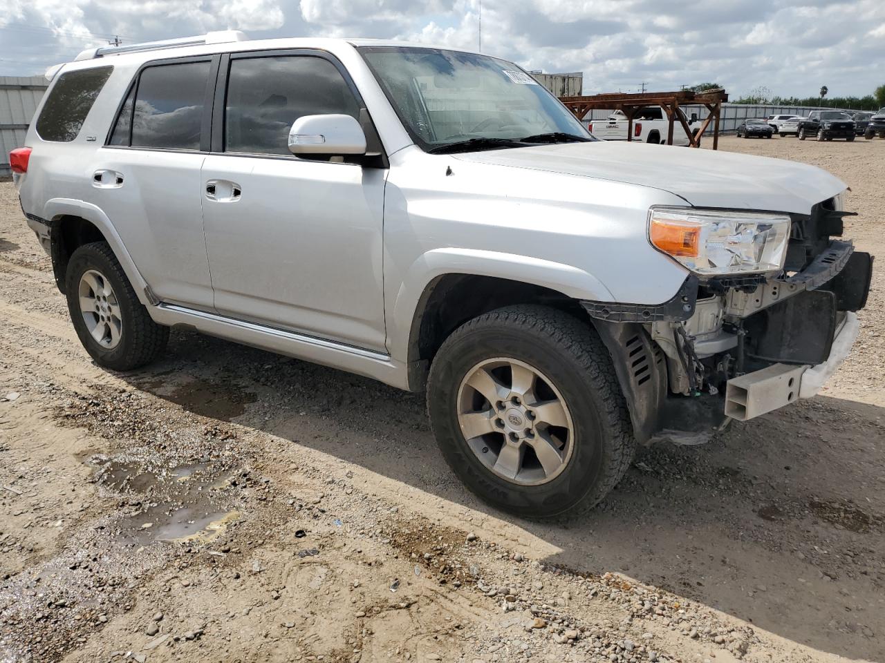 2012 Toyota 4Runner VIN JTEZU5JRXC5033502 Copart auction photo, front end / all over damage thumbnail 4