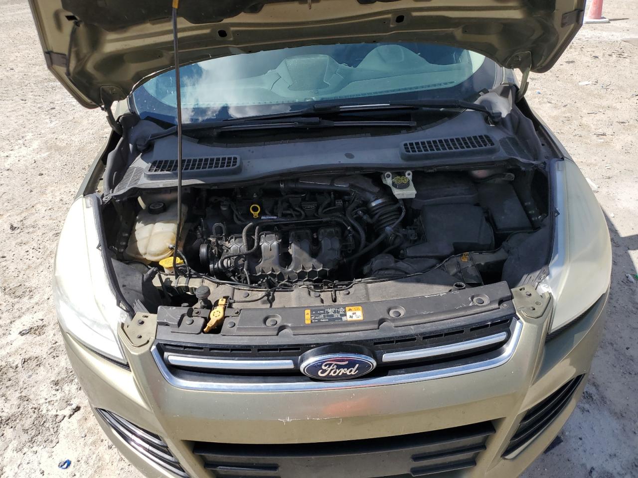 2013 Ford Escape VIN 1FMCU0H95DUA87005 Copart auction photo, mechanical damage thumbnail 12