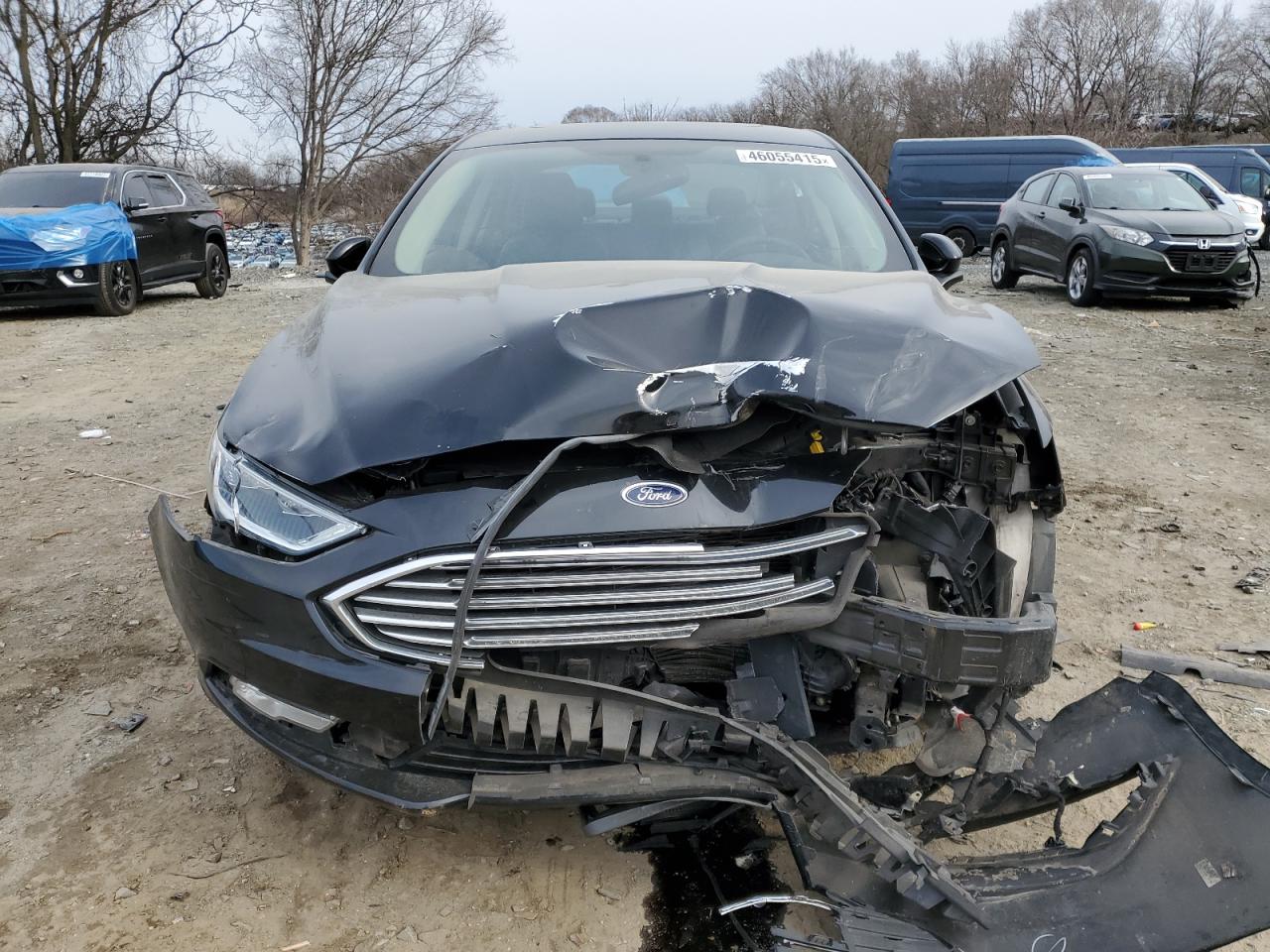 2018 Ford Fusion VIN 3FA6P0D97JR128421 Copart auction photo, front end / minor dent/scratches damage thumbnail 5