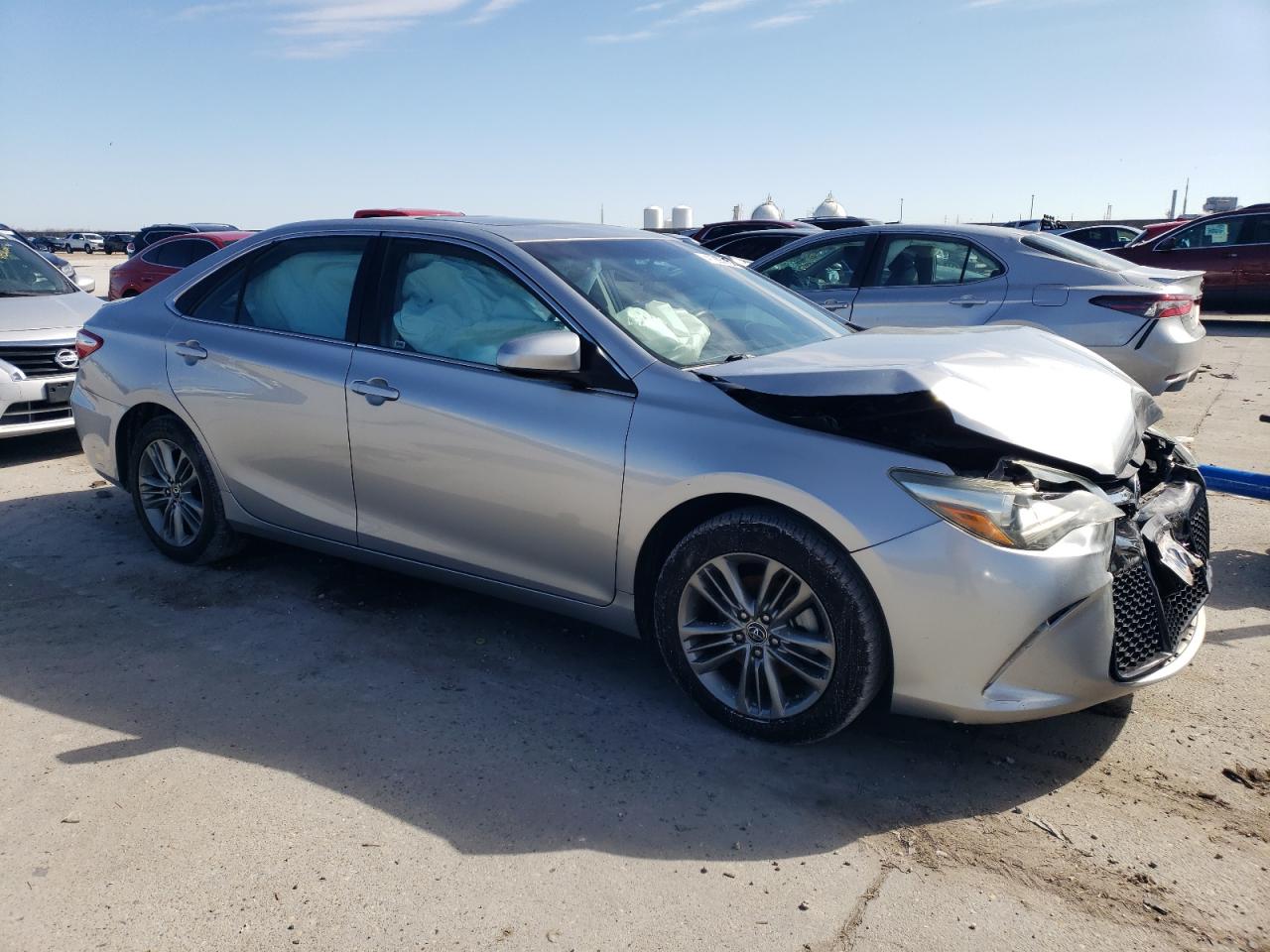 2015 Toyota Camry VIN 4T1BF1FK2FU014632 Copart auction photo, front end damage thumbnail 4