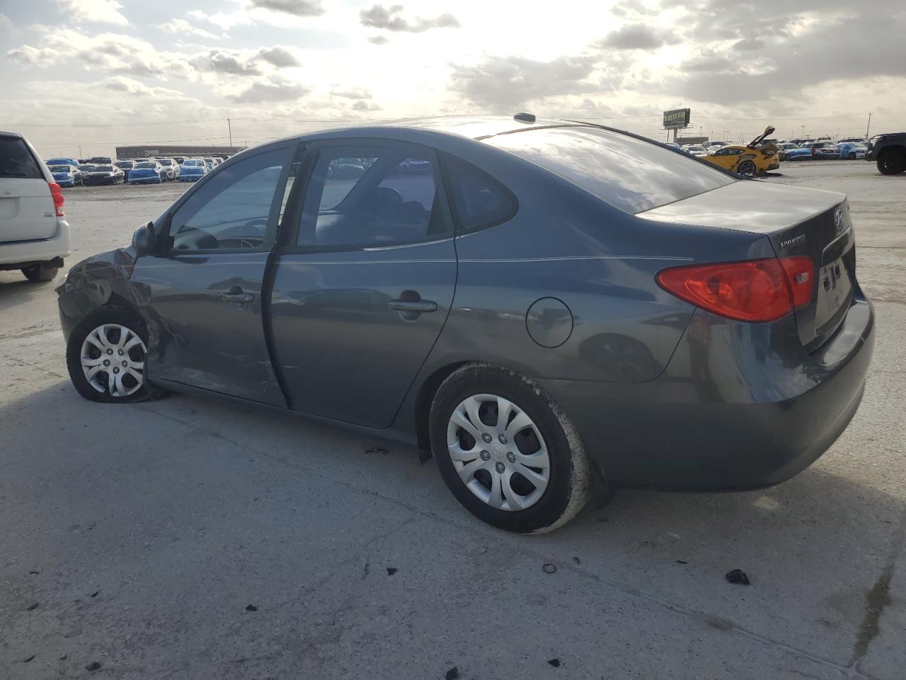 2009 Hyundai Elantra VIN KMHDU46D29U605288 Copart auction photo, front end / side damage thumbnail 2