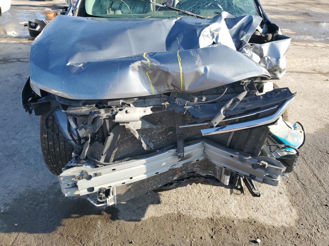 2021 Chevrolet Traverse VIN 1GNEVHKW5MJ215727 Copart auction photo, all over damage thumbnail 13