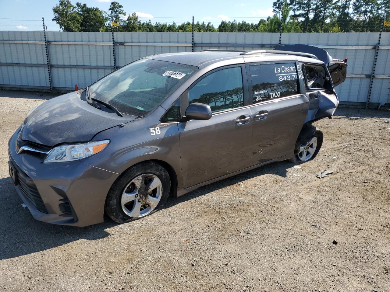 2020 Toyota Sienna VIN 5TDKZ3DC2LS036892