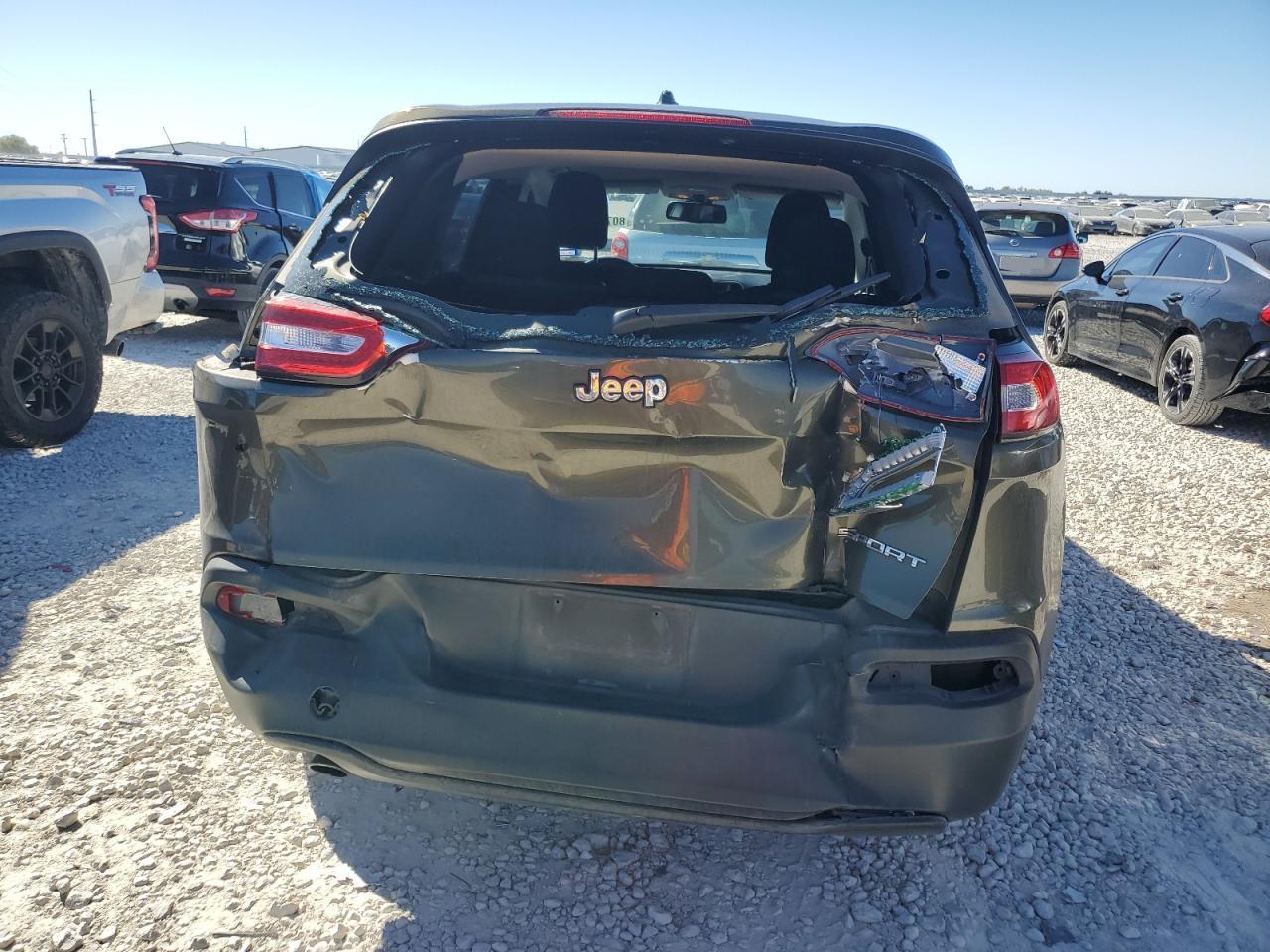2014 Jeep Grand Cherokee VIN 1C4PJLAB7EW216994 Copart auction photo, rear end damage thumbnail 6