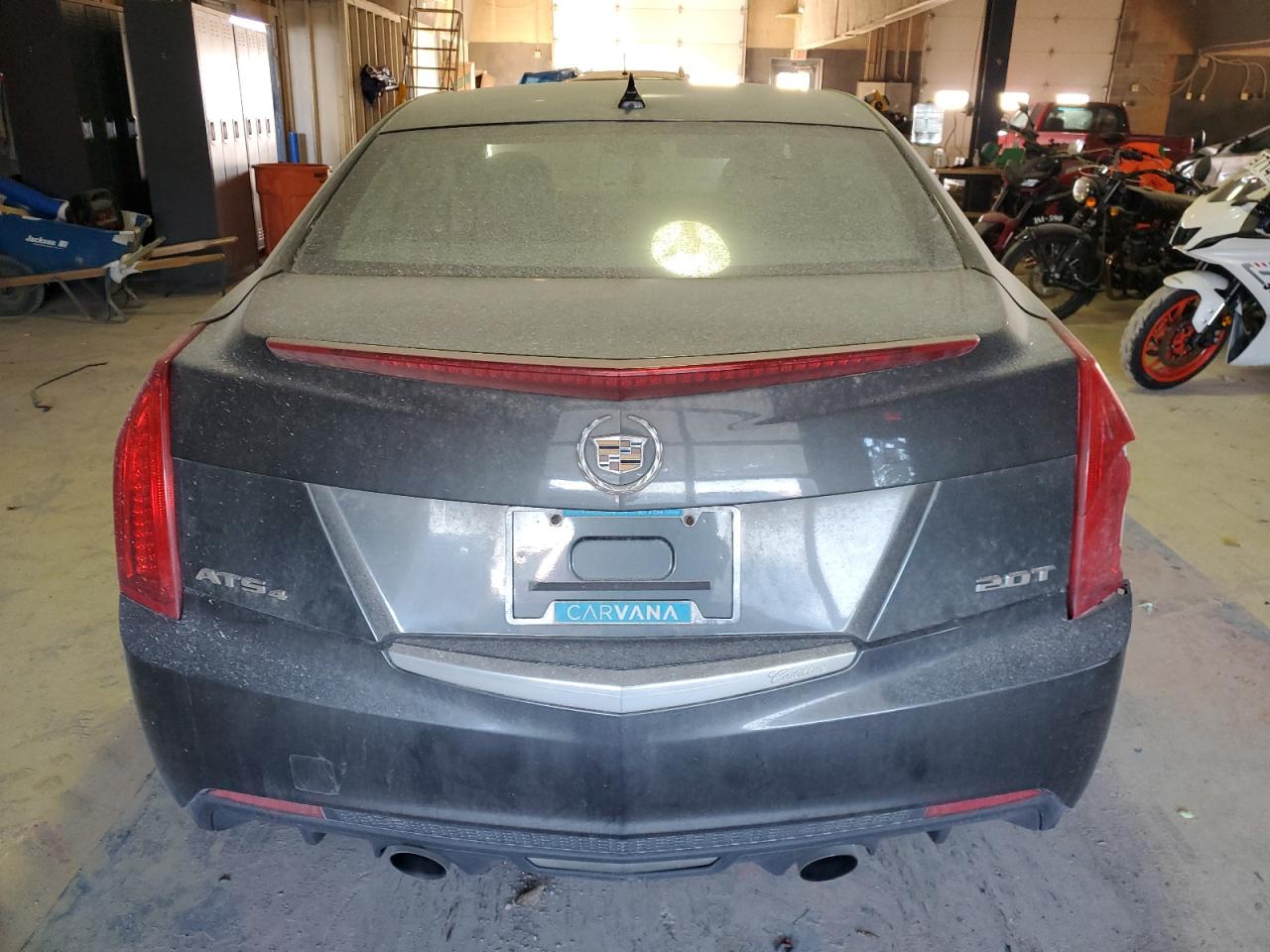 2014 Cadillac ATS VIN 1G6AG5RX6E0172685 Copart auction photo, front end / mechanical damage thumbnail 6
