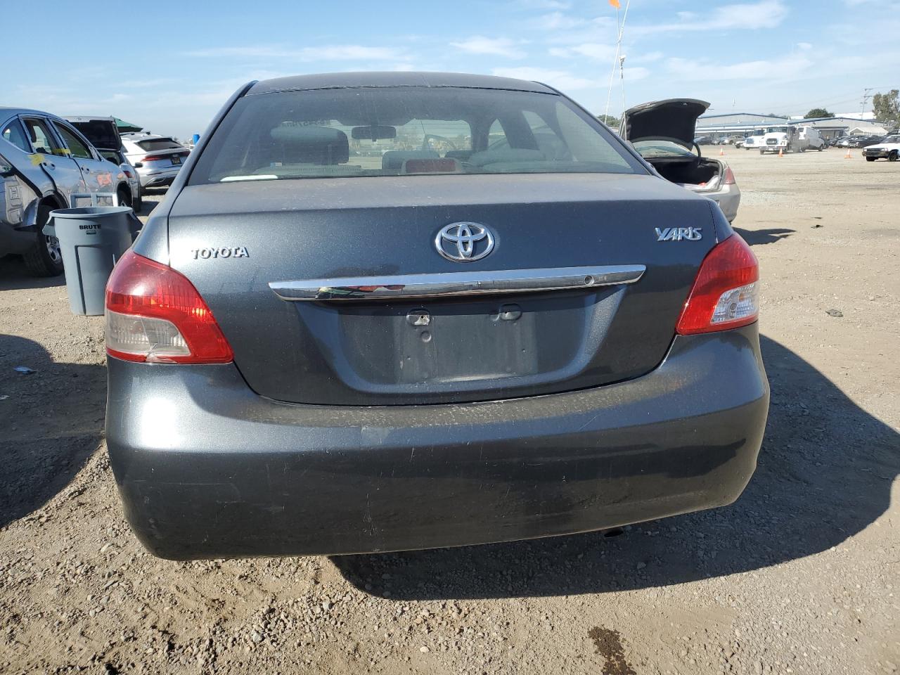 2010 Toyota Yaris VIN JTDBT4K37A4079367 Copart auction photo, minor dent/scratches damage thumbnail 6